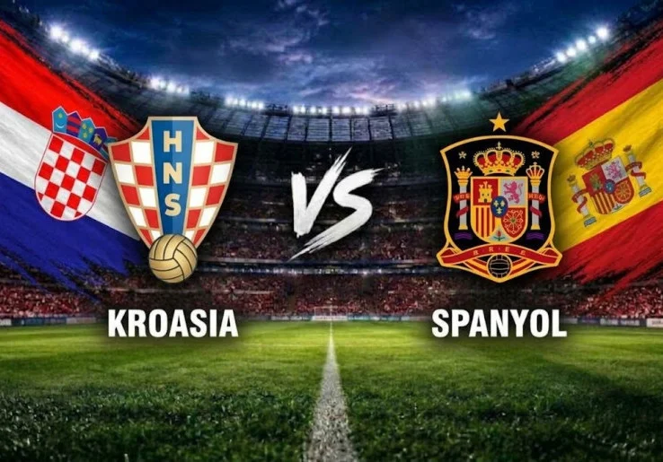 Prediksi dan Link Streaming Kroasia vs Spanyol: La Furia Roja di Atas Angin