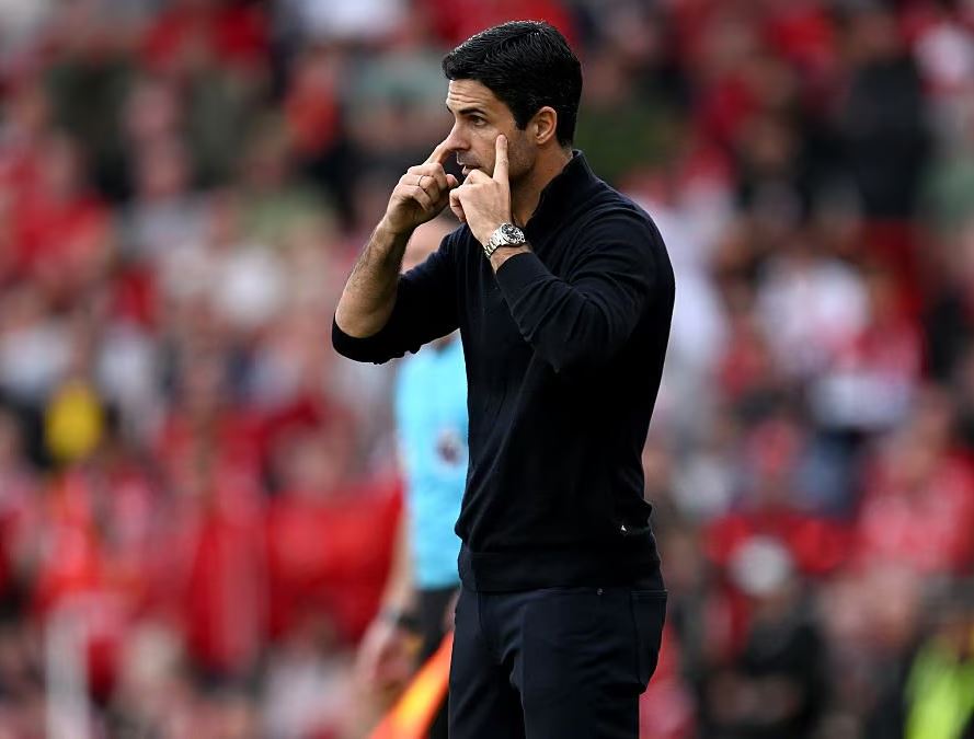 Gol Tendangan Bebas Dominik Szoboszlai Jadi Pembeda, Mikel Arteta Nilai Arsenal Tak Layak Kalah dari Liverpool
