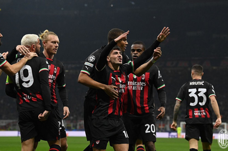 Liga Champions: Milan Akhiri Catatan Buruk Lawan Tim Inggris, Pioli Tak Puas