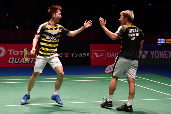 Babak Kedua Denmark Open: Kevin/Marcus Lolos ke Perempat Final Tanpa Memeras Keringat
