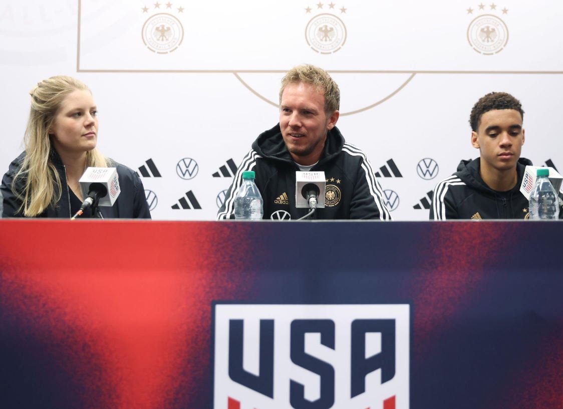 Amerika Serikat Vs Jerman, Debut Julian Nagelsmann sebagai Pelatih Die Mannschaft