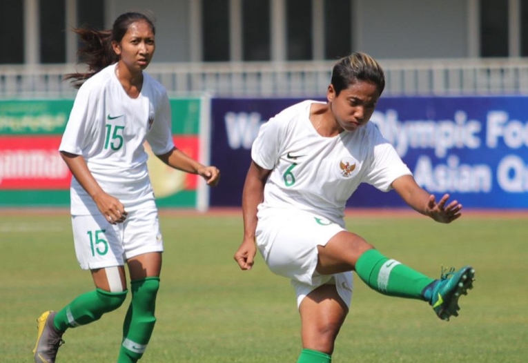 Timnas Wanita Indonesia Dibungkam India 0-2 di Laga Perdana Kualifikasi Olimpiade 2020