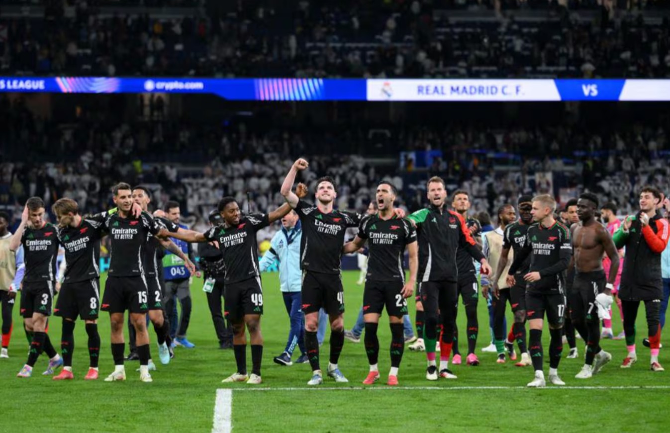 Hasil Liga Champions: Tidak Ada Comeback, Arsenal dan Inter Milan Melangkah ke Semifinal