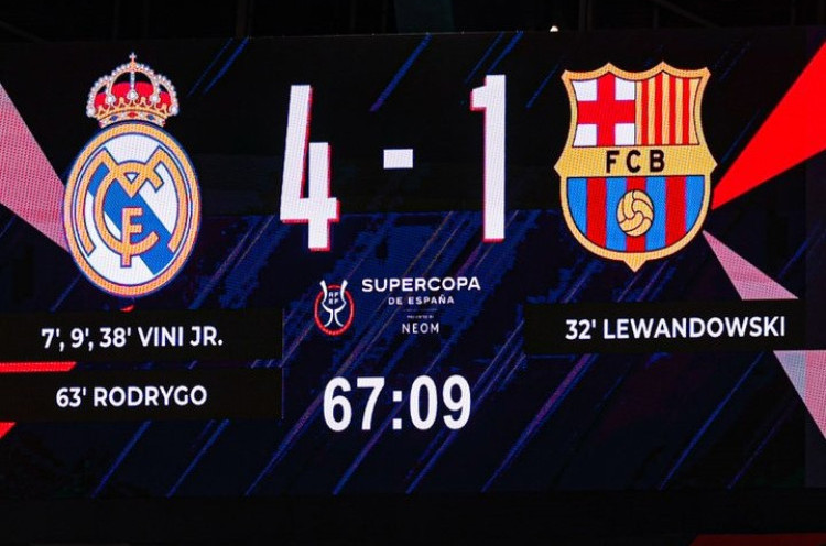 Madrid 4-1 Barcelona, Kenyataan yang Tidak Sesuai Harapan
