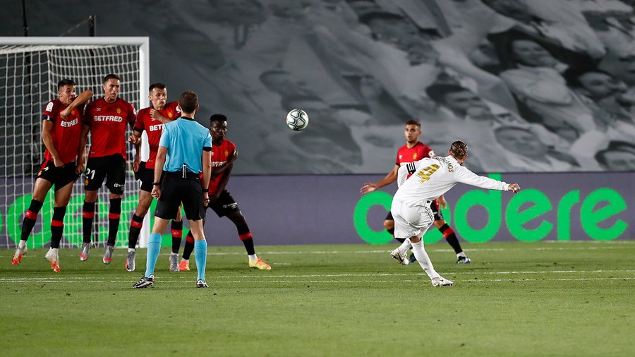 Gol Tendangan Bebas, Penantian Sergio Ramos Selama Enam Tahun