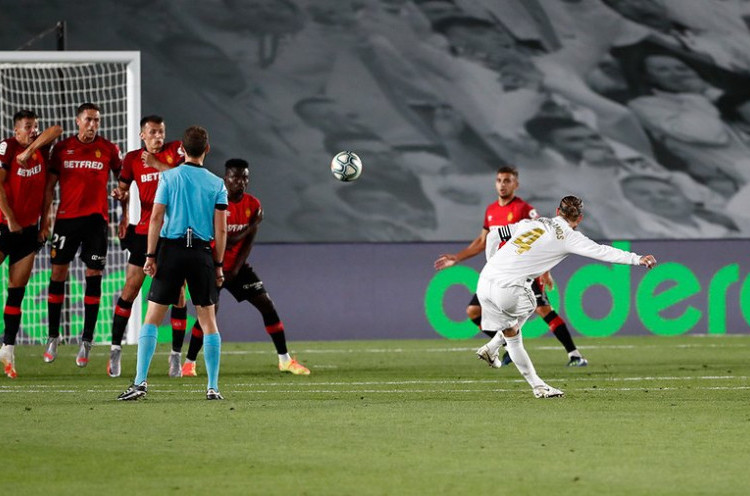 Gol Tendangan Bebas, Penantian Sergio Ramos Selama Enam Tahun