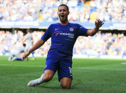 Chelsea 4-1 Cardiff, Trigol Hazard Jaga Kesempurnaan The Blues
