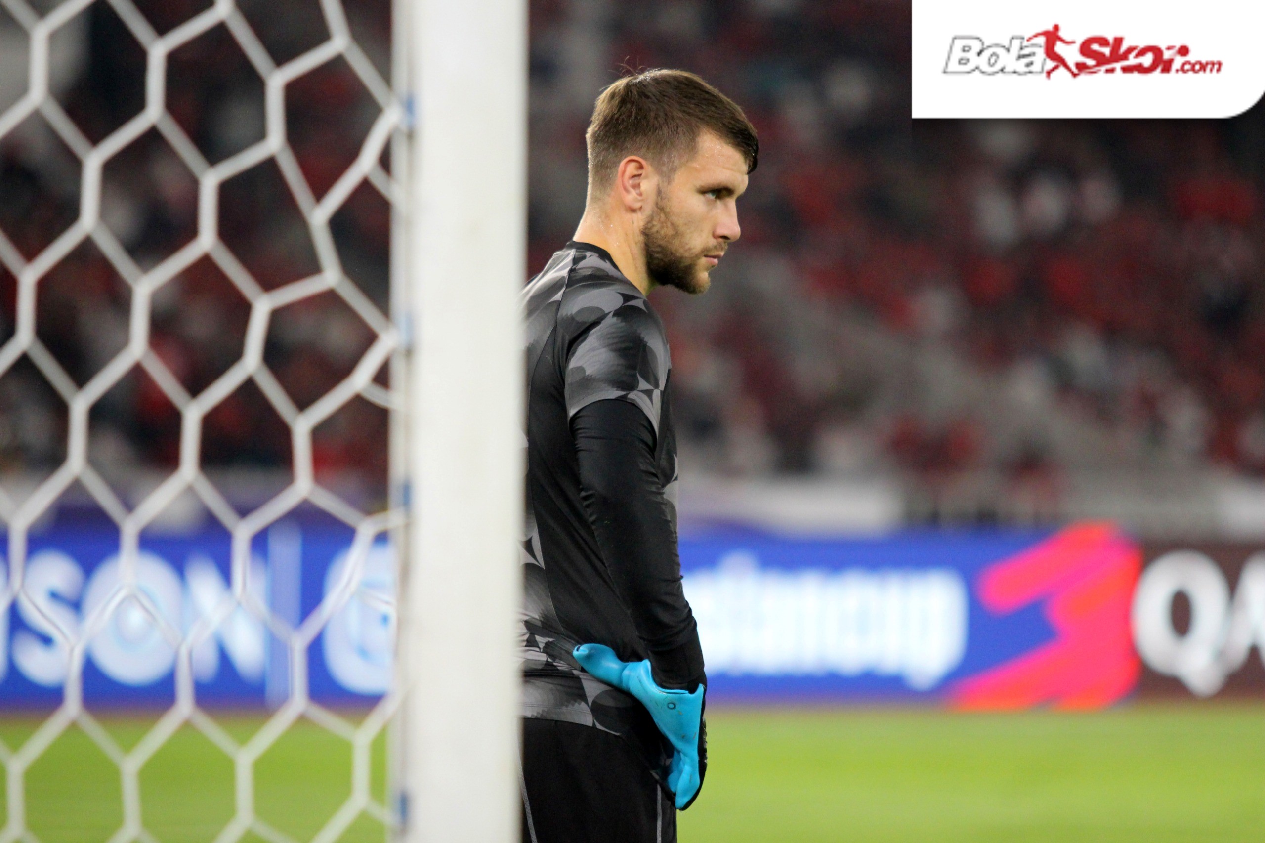 Timnas Indonesia 0-0 Australia: Shin Tae-yong Puji Penampilan Maarten Paes