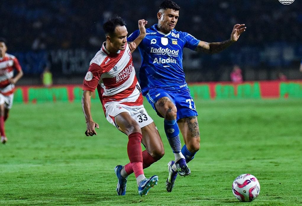 Hasil Leg Pertama Final Championship Series Liga 1: Persib Hajar Madura United 3-0 di Kandang