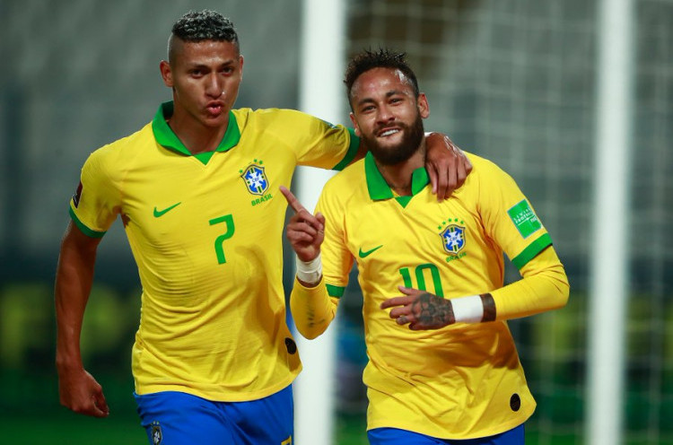 Cetak Hat-trick Kontra Peru, Neymar Lampaui Capaian Ronaldo