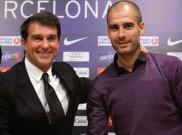Joan Laporta Lebih Suka Barcelona Dilatih Guardiola ketimbang Xavi Hernandez