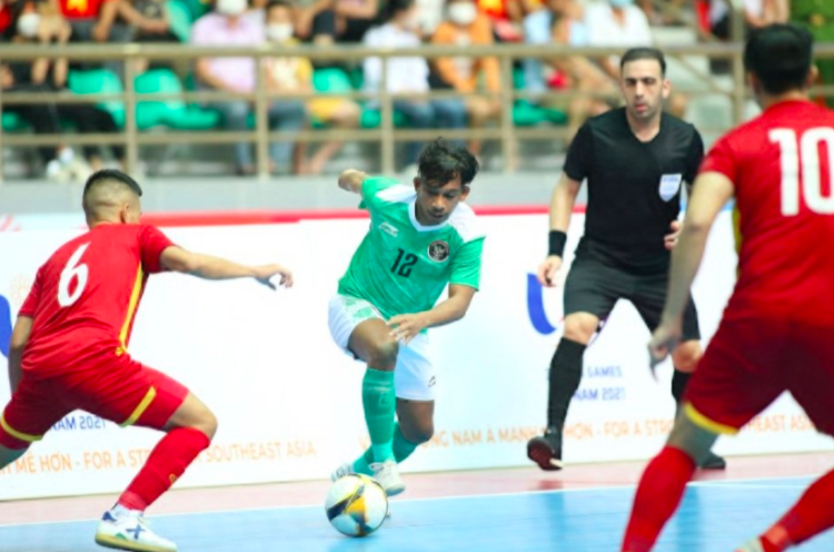 SEA Games 2021: Timnas Futsal Indonesia Tahan Imbang Tuan Rumah Vietnam