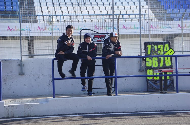 Hari Pertama Tes Moto2 Jerez: Dimas Ekky Kesulitan, Adik Valentino Rossi Tercepat 