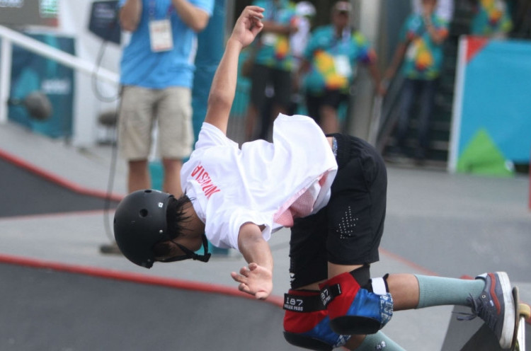 Jepang Raih Medali Emas, Indonesia Kebagian Perak dan Perunggu dari Skateboard Nomor Park