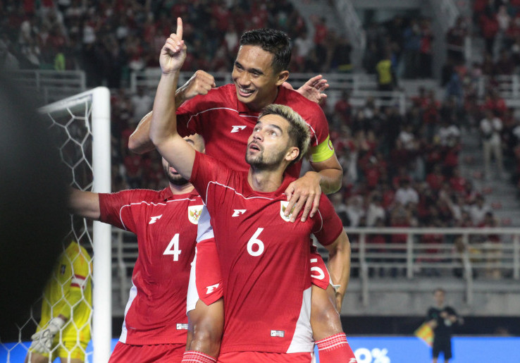 Timnas Indonesia Pesta 6 Gol ke Gawang China Taipei, Mauro Zijlstra dan Miliano Jonathans Debut