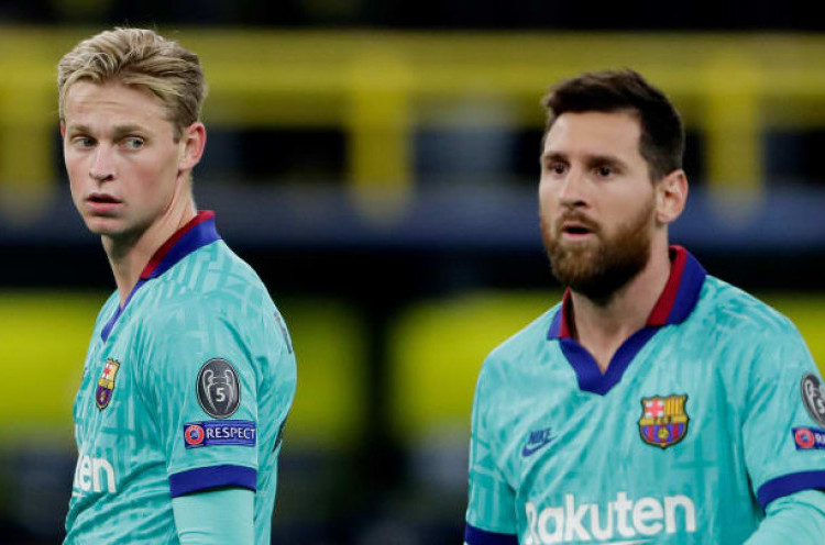 Frenkie de Jong Kenang Detik-detik Kepergian Messi dari Barcelona
