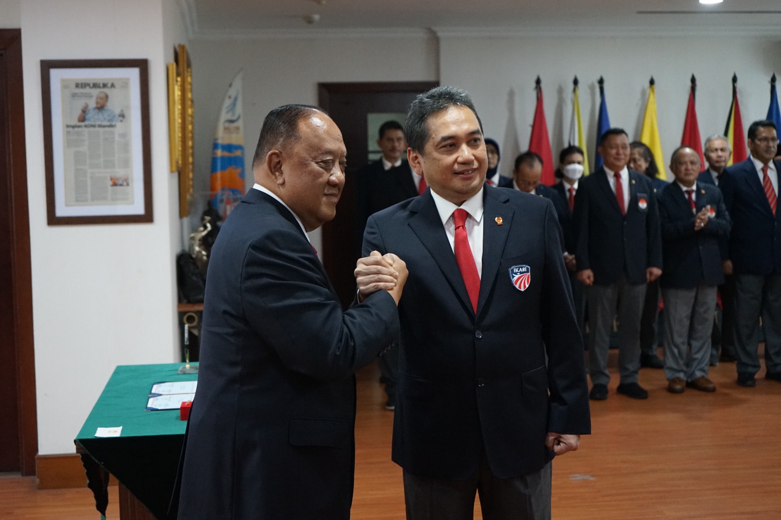 Menang di BAORI, Agus Suparmanto Dilantik sebagai Ketua Umum PB IKASI 2022-2026