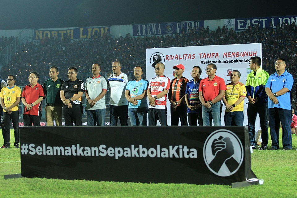Manajemen Klub Liga 1 2018 Ucapkan Ikrar Perdamaian
