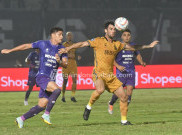 Pelatih Persita Bela Pemainnya Usai Dikalahkan Bhayangkara FC