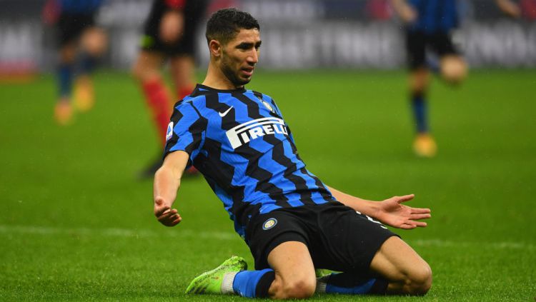 Kredit Macet, Madrid Ancam Tarik Achraf Hakimi dari Inter Milan