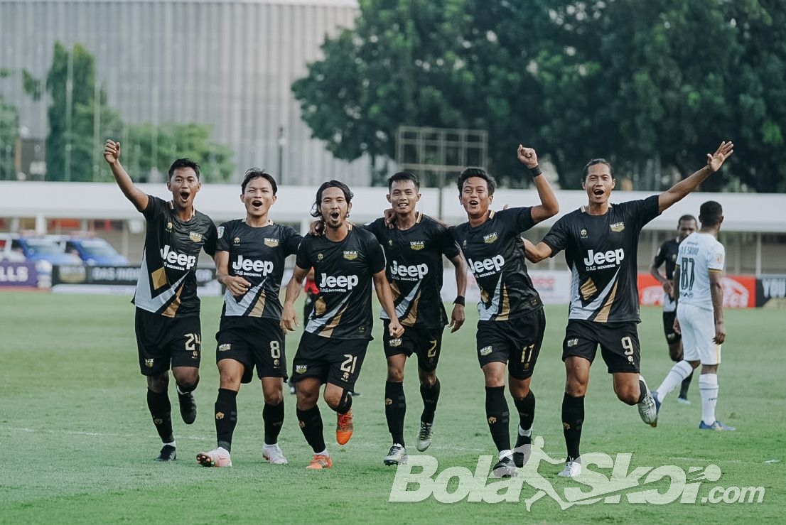 Galeri Foto: Keperkasaan Dewa United FC Bungkam Rans Cilegon