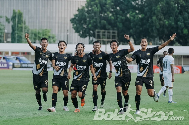 Galeri Foto: Keperkasaan Dewa United FC Bungkam Rans Cilegon
