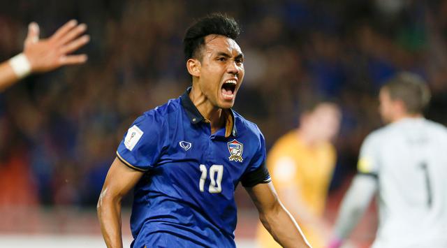 Teerasil Dangda Menjadi Momok Serius Pertahanan Timnas Indonesia