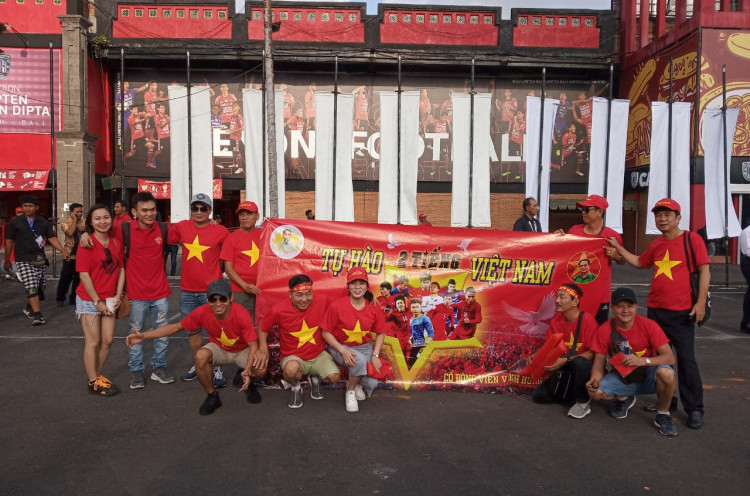 250 Suporter Vietnam Sudah Pasti Hadir di Stadion I Wayan Dipta