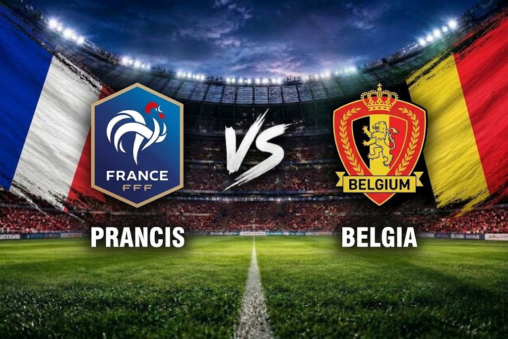 Prediksi dan Link Streaming Prancis vs Belgia: Berebut Posisi Puncak