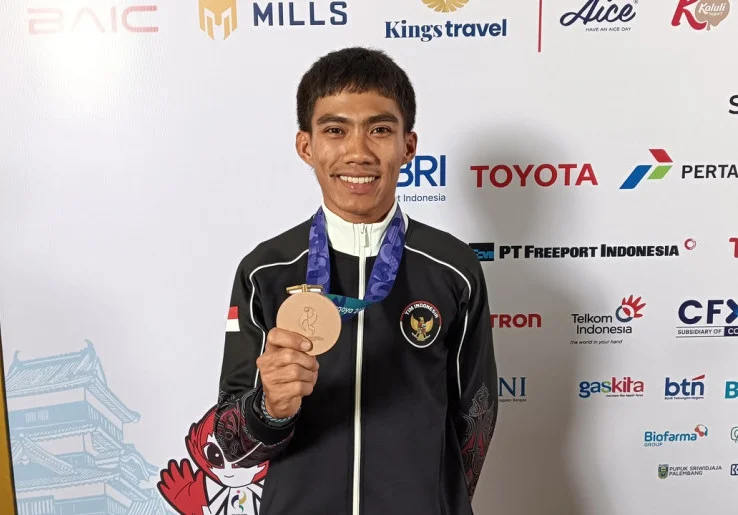 Bawa Pulang Perunggu dari Asian Games, Feri Yudoyono Berharap Diangkat Jadi Polisi