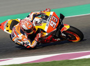 Latihan Bebas Kedua MotoGP Qatar: Marc Marquez Tercepat, Valentino Rossi Terpuruk 