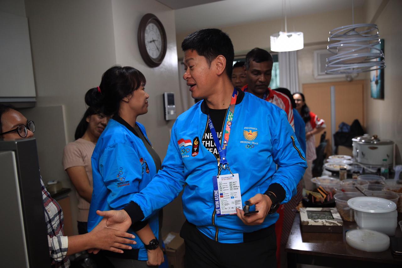 SEA Games 2019: Demi Keharmonisan Kontingen, NOC Indonesia Buka Dapur Umum 