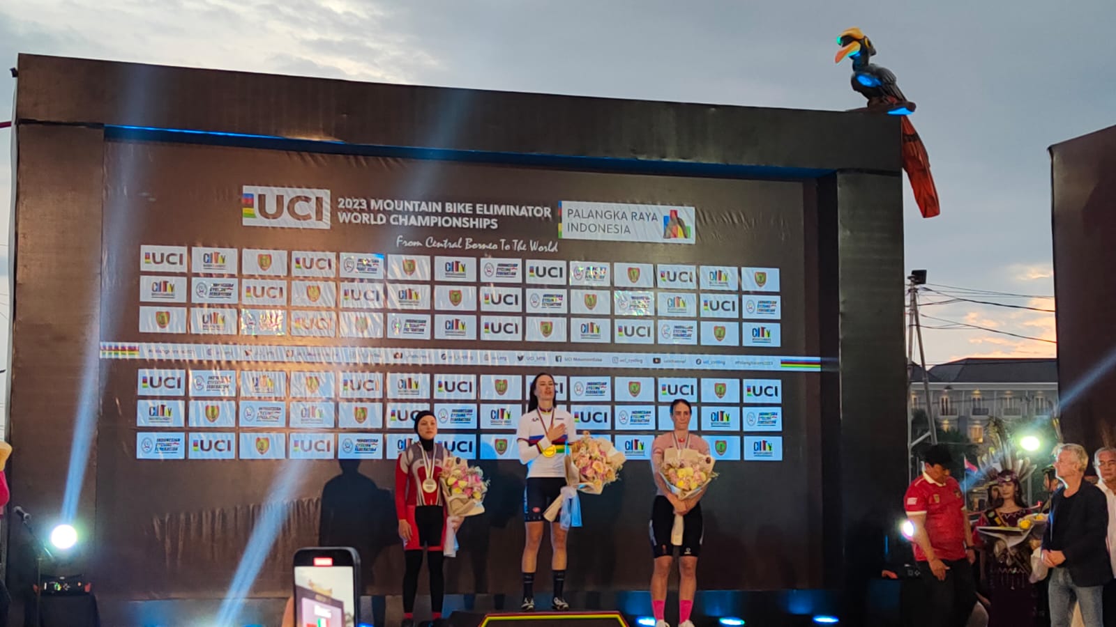 UCI MTB World Championship 2023 Palangka Raya Berjalan Sukses, Wakil Indonesia Naik Podium