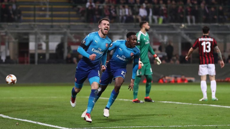 AC Milan 0-2 Arsenal: The Gunners Kembalikan Rossoneri  ke Bumi