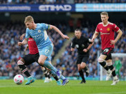 Ketika Pemain Manchester City Merayakan Kemenangan Derbi di Medsos