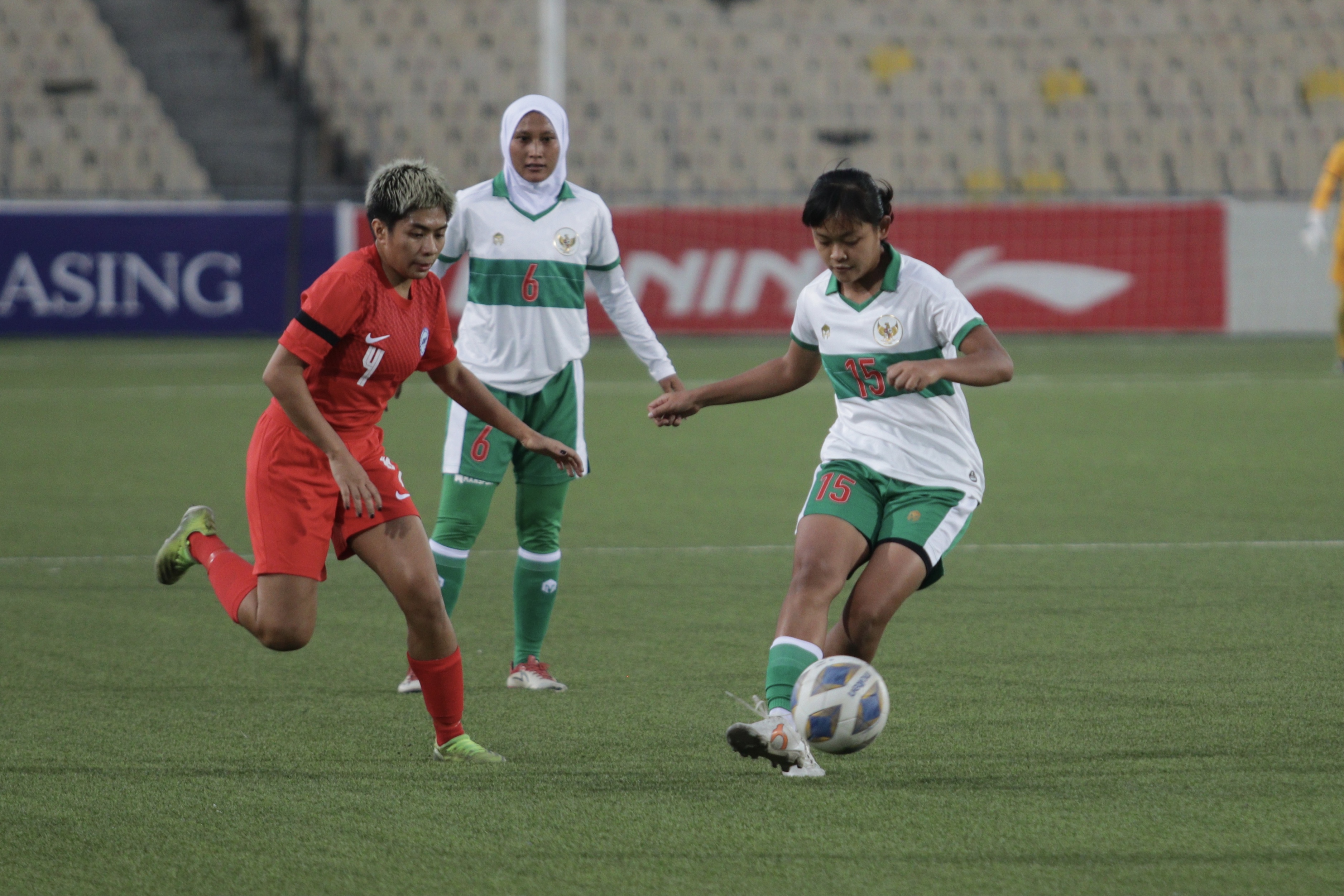 Timnas Putri Indonesia Menang Tipis 1-0 atas Singapura