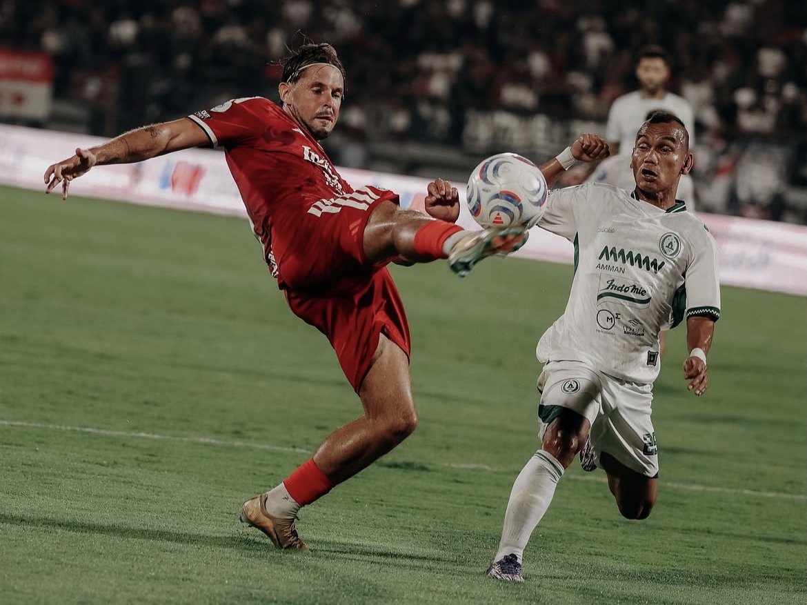 Bali United vs PSS Sleman. (Instagram Bali United)