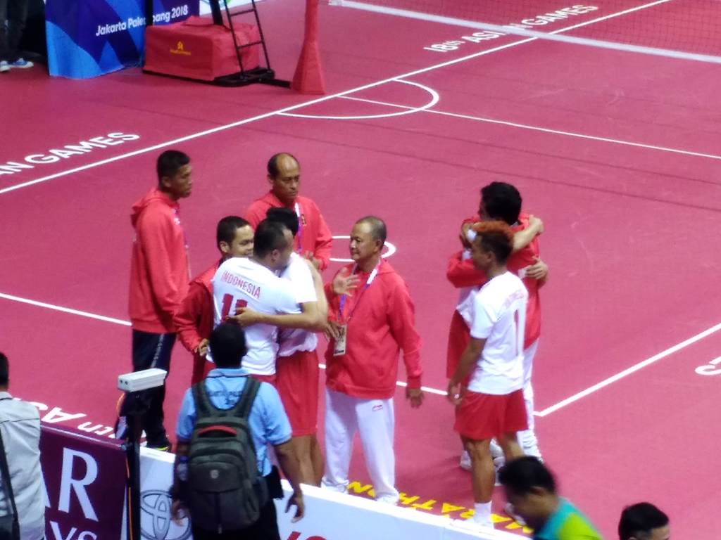 Asa Tim Sepak Takraw Indonesia Persembahkan Medali Emas