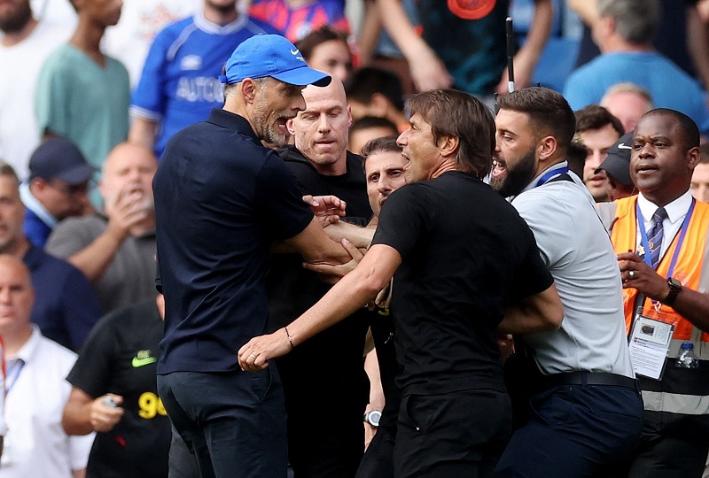 Chelsea 2-2 Tottenham: Lahirnya Konflik Thomas Tuchel dan Antonio Conte