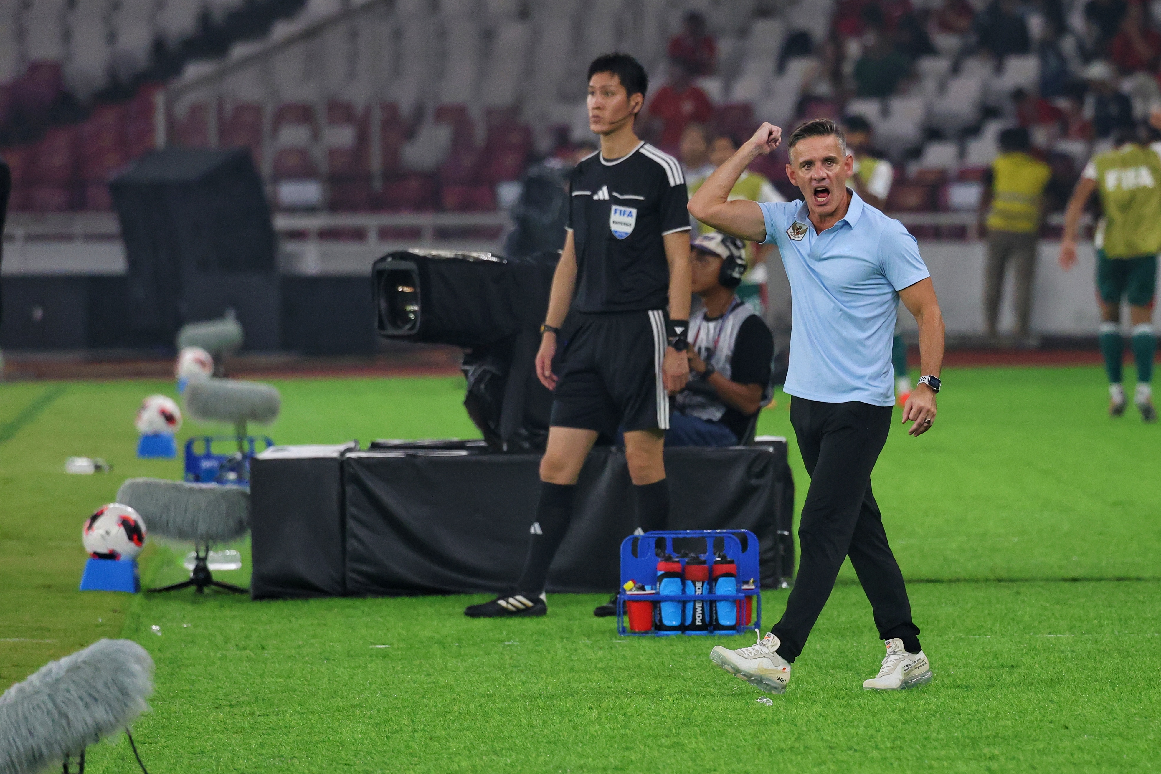Pelatih Timnas Indonesia, John Herdman. (BolaSkor/MP Media/Didik Setiawan)