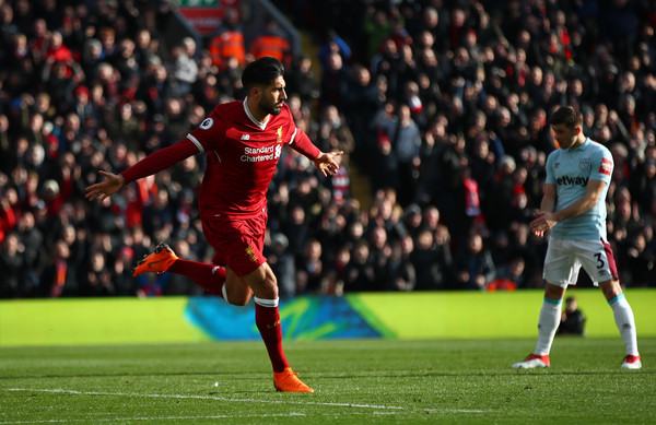 Liverpool 4-1 West Ham: The Reds Sementara Naik ke Peringkat Kedua