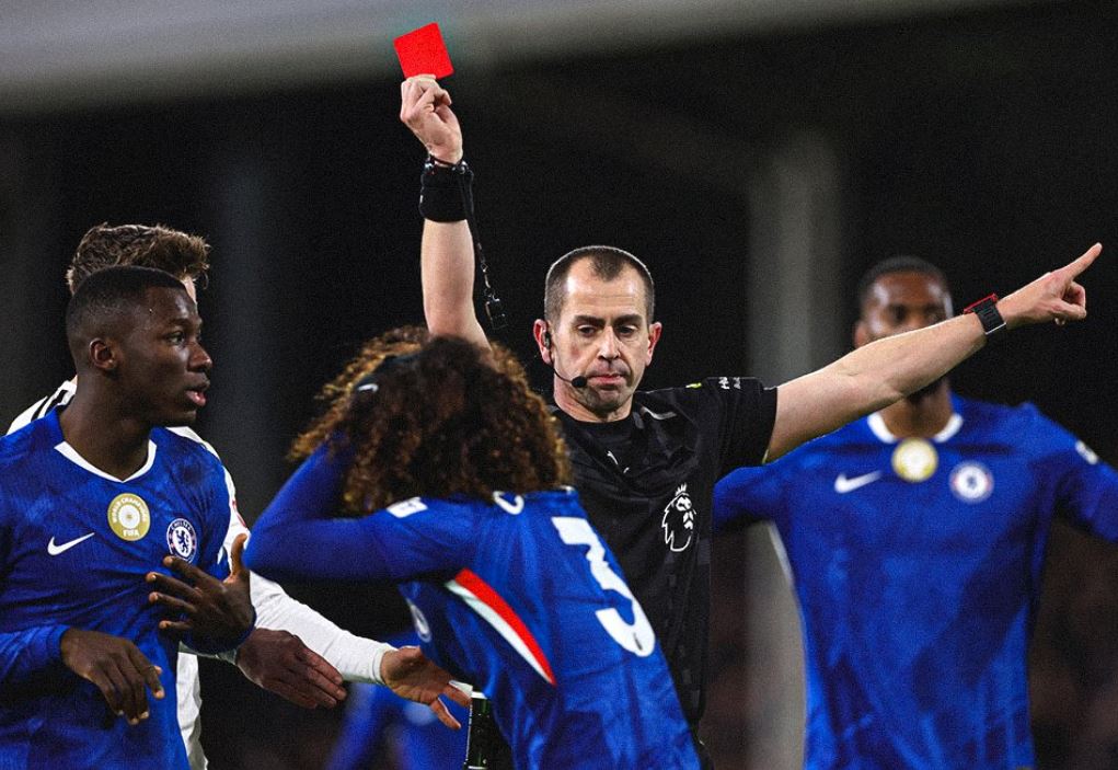 Bermain dengan 10 Pemain, Chelsea Kalah di Derby London