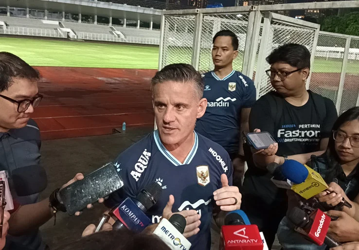 John Herdman Antusias Debut di Pakansari, Ajak Suporter Timnas Indonesia Penuhi Stadion