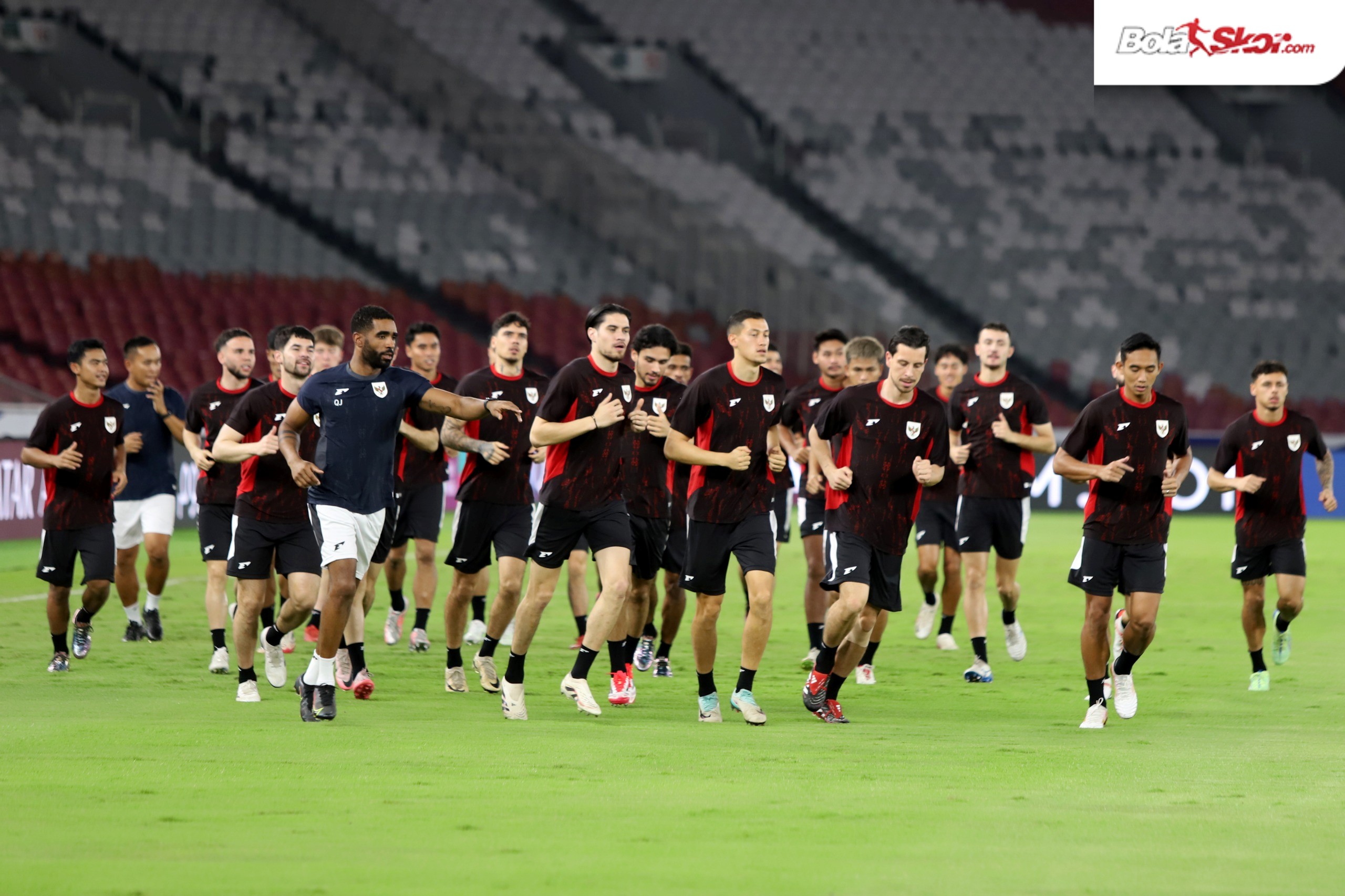 Galeri Foto: Official Training Timnas Jelang Lawan Bahrain
