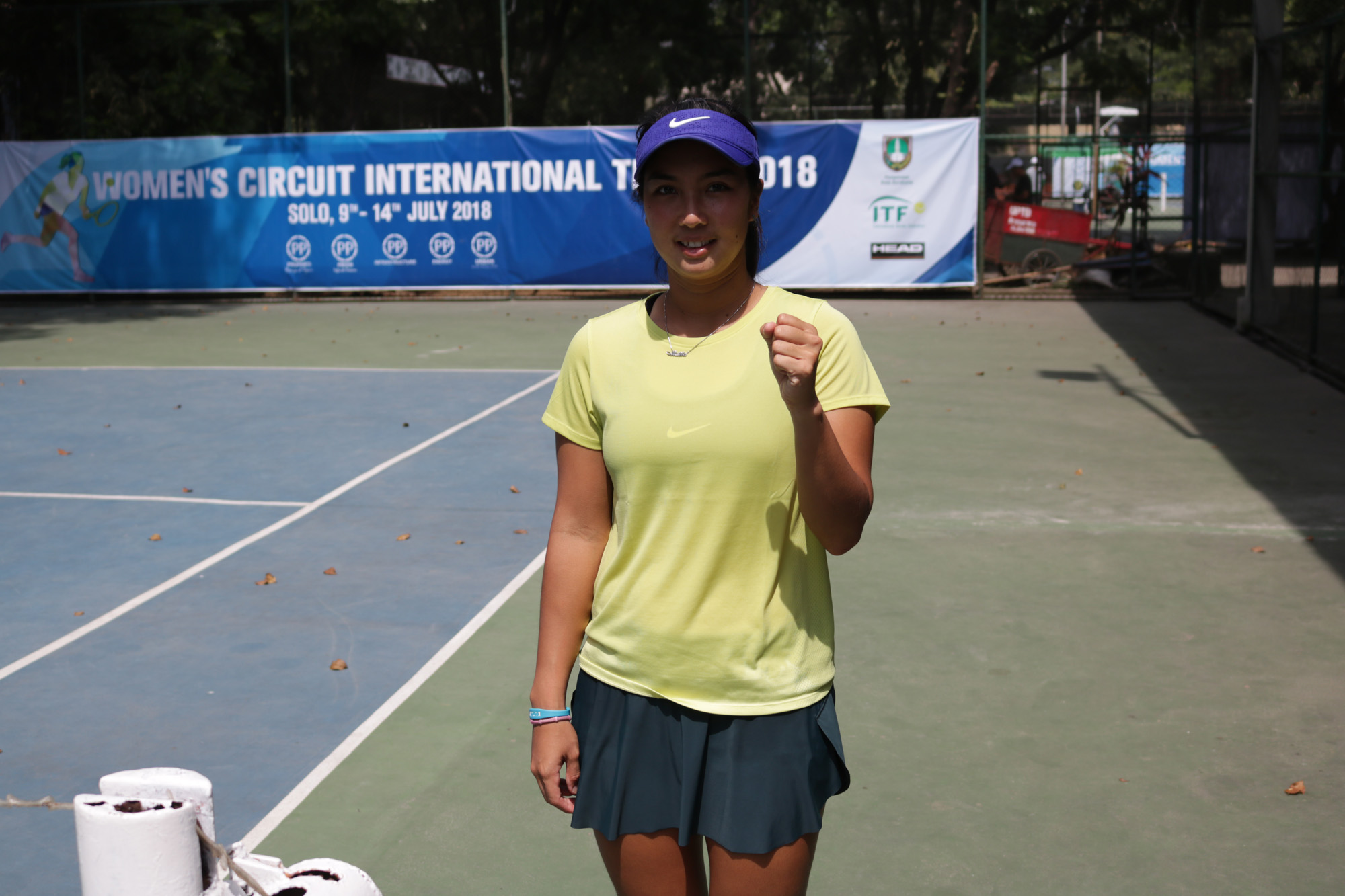 Gelar di Solo Jadi Penyemangat Petenis Aldila Arungi Asian Games 2018