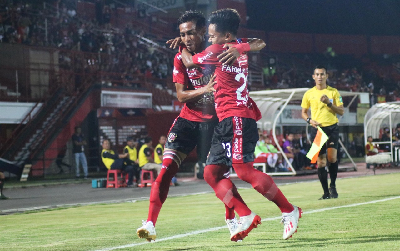 Hasil Liga 1 2019: Bali United Gilas Badak Lampung, Borneo FC dan Barito Putera Sama-sama Menang 2-0