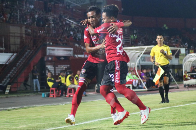 Hasil Liga 1 2019: Bali United Gilas Badak Lampung, Borneo FC dan Barito Putera Sama-sama Menang 2-0