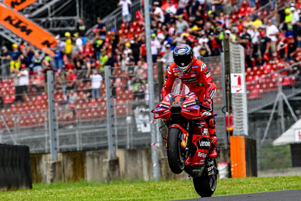 Hasil MotoGP Italia: Pecco Bagnaia Juara di Kandang