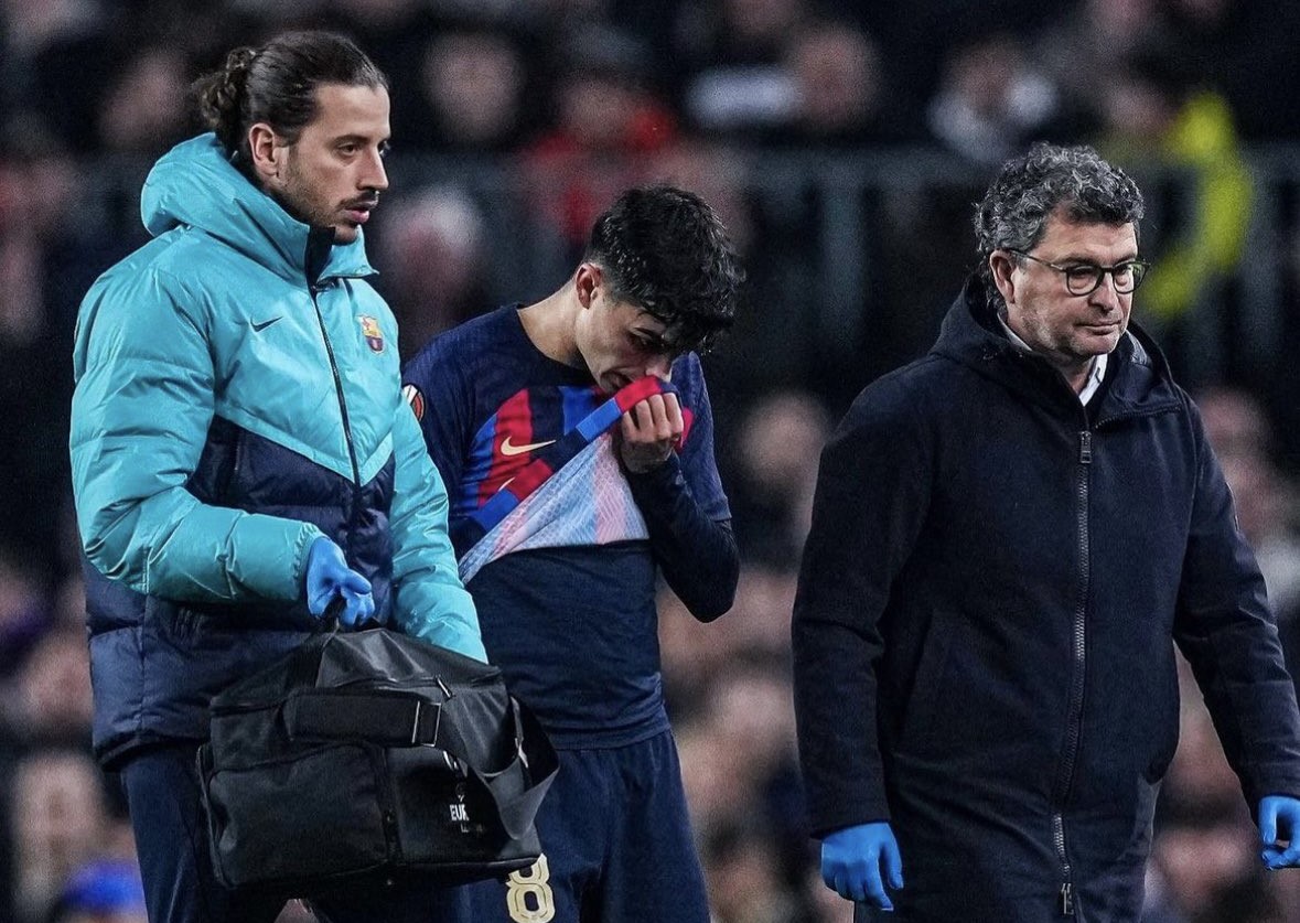 Cedera, Pedri Absen pada Leg Kedua Kontra Manchester United