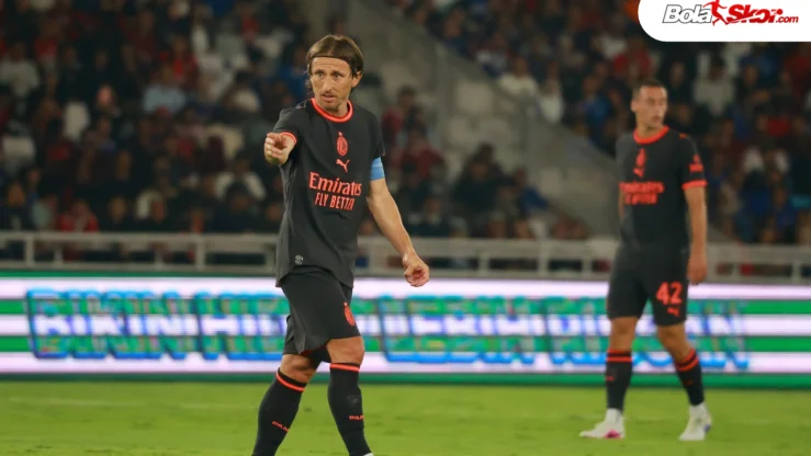 Galeri Foto: AC Milan vs Chelsea di GBK